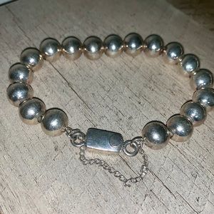 Sterling silver bead silpada bracelet